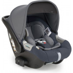 Inglesina Πολυκαρότσι Electa Quattro Rooftop Blue Με Σκελετό Iron Black και Κάθισμα Αυτοκινήτου Darwin Infant KA51T0RTB