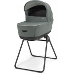 Inglesina Πολυκαρότσι Electa Quattro Studio Grey Με Σκελετό Iron Black και Κάθισμα Αυτοκινήτου Darwin Infant KA51T0SDG