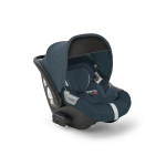 Inglesina Πολυκαρότσι Electa Quattro Χρώμα Hudson Blue Με σκελετό Silver Black Και Κάθισμα Αυτοκινήτου Darwin Infant Recline KA52S0HDB