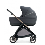 Inglesina Πολυκαρότσι Electa Quattro Garage Grey Με Σκελετό Bronze Black και Κάθισμα Αυτοκινήτου Darwin Infant Recline KA52T0GRG