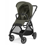 Inglesina Πολυκαρότσι Electa Quattro Loft Green Με Σκελετό Iron Black και Κάθισμα Αυτοκινήτου Darwin Infant Recline KA52T0LFG