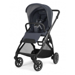 Inglesina Πολυκαρότσι Electa Quattro Rooftop Blue  Με Σκελετό Iron Black και Κάθισμα Αυτοκινήτου Darwin Infant Recline KA52T0RTB