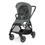 Inglesina Πολυκαρότσι Electa Quattro Studio Grey  Με Σκελετό Iron Black και Κάθισμα Αυτοκινήτου Darwin Infant Recline KA52T0SDG