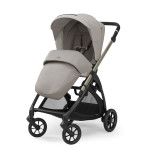 Inglesina Πολυκαρότσι Electa Duo System Battery Beige Με Σκελετό Iridio Black KA59S0BTB