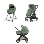 Inglesina Πολυκαρότσι Electa Duo System Murray Green Με Σκελετό Total Black KA59S0MRG