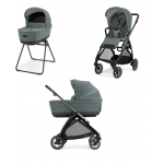 Inglesina Πολυκαρότσι Electa Duo Studio Grey Με Σκελετό Iron Black KA59T0SDG