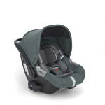 Inglesina Καρότσι Aptica Quattro System With Darwin Infant Recline Emerald Green Με Σκελετό Litio Black KA62R0EMG