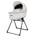 Inglesina Καρότσι Aptica Quattro χρώμα Opal Ivory με σκελετό Iridio Black και παιδικό κάθισμα αυτοκινήτου Darwin Infant KA61S0OPI