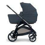 Inglesina Πολυκαρότσι Aptica Quattro Sapphire Blue Με Σκελετό Litio Black και Κάθισμα Αυτοκινήτου Darwin Infant KA61T0SRB