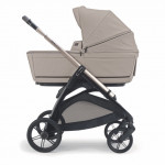 Inglesina Πολυκαρότσι Aptica Quattro Vicuna Beige Με Σκελετό Palladio Black και Κάθισμα Αυτοκινήτου Darwin Infant KA61T0VIB