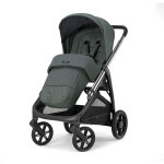 Inglesina Καρότσι Aptica Quattro System With Darwin Infant Recline Emerald Green Με Σκελετό Litio Black KA62R0EMG