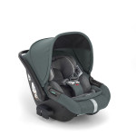 Inglesina Καρότσι Aptica Quattro χρώμα Emerald Green με σκελετό Litio Black και παιδικό κάθισμα αυτοκινήτου Darwin Infant Recline KA62S0EMG