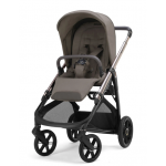 Inglesina Πολυκαρότσι Aptica Quattro Essence Mokka Με Σκελετό Palladio Black και Κάθισμα Αυτοκινήτου Darwin Infant Recline KA62T0ESM