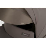 Inglesina Πολυκαρότσι Aptica Quattro Essence Mokka Με Σκελετό Palladio Black και Κάθισμα Αυτοκινήτου Darwin Infant Recline EVO KA62T0ESM