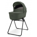 Inglesina Πολυκαρότσι Aptica Quattro Ivy Green Με Σκελετό Litio Black και Κάθισμα Αυτοκινήτου Darwin Infant Recline KA62T0IVG