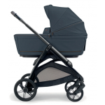 Inglesina Πολυκαρότσι Aptica Quattro Sapphire Blue Με Σκελετό Litio Black και Κάθισμα Αυτοκινήτου Darwin Infant Recline KA62T0SRB