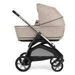 Inglesina Καρότσι Aptica Duo χρώμα Pashmina Beige με σκελετό Palladio Black KA69S0PSB