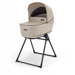 Inglesina Καρότσι Aptica Duo χρώμα Pashmina Beige με σκελετό Palladio Black KA69S0PSB
