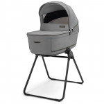 Inglesina Πολυκαρότσι Aptica Duo Crystal Grey Με Σκελετό Litio Black KA69T0CLG