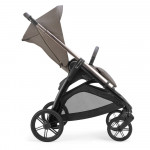 Inglesina Πολυκαρότσι Aptica Duo Crystal Grey Με Σκελετό Litio Black KA69T0CLG