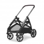 Inglesina Πολυκαρότσι Aptica Duo Crystal Grey Με Σκελετό Litio Black KA69T0CLG Inglesina Πολυκαρότσι Aptica Duo Crystal Grey Με Σκελετό Litio Black KA69T0CLG