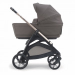 Inglesina Πολυκαρότσι Aptica Duo Sapphire Blue Με Σκελετό Litio Black KA69T0SRB