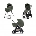 Inglesina Πολυκαρότσι Aptica Duo Ivy Green Με Σκελετό Litio Black KA69T0IVG
