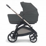 Inglesina Πολυκαρότσι Aptica Duo Marble Grey Με Σκελετό Palladio Black KA69T0MBG