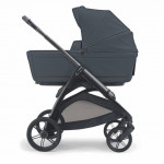 Inglesina Πολυκαρότσι Aptica Duo Sapphire Blue Με Σκελετό Litio Black KA69T0SRB