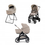 Inglesina Πολυκαρότσι Aptica Duo Vicuna Beige Με Σκελετό Palladio Black KA69T0VIB