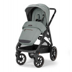 Inglesina Πολυκαρότσι Aptica XT Χρώμα Igloo Grey Με Σκελετό Black Και Κάθισμα Αυτοκινήτου Darwin Infant KA71R0IGG
