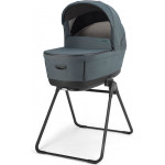 Inglesina Πολυκαρότσι Aptica XT Quattro Himalaya Blue Με Σκελετό Total Black και Κάθισμα Αυτοκινήτου Darwin Infant KA71T0HMB