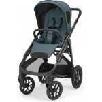 Inglesina Πολυκαρότσι Aptica XT Quattro Himalaya Blue Με Σκελετό Total Black και Κάθισμα Αυτοκινήτου Darwin Infant KA71T0HMB