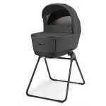 Inglesina Πολυκαρότσι Aptica XT Quattro Magnet Grey Με Σκελετό Total Black και Κάθισμα Αυτοκινήτου Darwin Infant KA71T0MGG