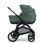 Inglesina Πολυκαρότσι Aptica XT Quattro Taiga Green Με Σκελετό Total Black και Κάθισμα Αυτοκινήτου Darwin Infant KA71T0TGG