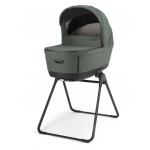 Inglesina Πολυκαρότσι Aptica XT Quattro Taiga Green Με Σκελετό Total Black και Κάθισμα Αυτοκινήτου Darwin Infant KA71T0TGG