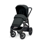 Inglesina Πολυκαρότσι Aptica XT χρώμα Magnet Grey Με Σκελετό Black Και Κάθισμα Αυτοκινήτου Darwin Infant Recline KA72S0MGG