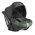 Inglesina Καρότσι Aptica XT Quattro χρώμα Taiga Green με σκελετό Nero και παιδικό κάθισμα αυτοκινήτου Darwin Infant Recline KA72S0TGG