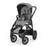 Inglesina Πολυκαρότσι Aptica XT Quattro Canyon Grey Με Σκελετό Black και Κάθισμα Αυτοκινήτου Darwin Infant Recline KA72T0CNG