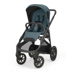 Inglesina Πολυκαρότσι Aptica XT Quattro Himalaya Blue Με Σκελετό Total Black και Κάθισμα Αυτοκινήτου Darwin Infant Recline KA72T0HMB