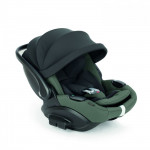 Inglesina Πολυκαρότσι Aptica XT Quattro Taiga Green Με Σκελετό Black και Κάθισμα Αυτοκινήτου Darwin Infant Recline KA72T0TGG