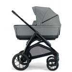 Inglesina Πολυκαρότσι Aptica XT Duo Canyon Grey Με Σκελετό Black KA79T0CNG