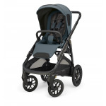 Inglesina Πολυκαρότσι Aptica XT Duo Himalaya Blue Με Σκελετό Total Black KA79T0HMB Inglesina Πολυκαρότσι Aptica XT Duo Himalaya Blue Με Σκελετό Total Black KA79T0HMB