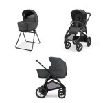 Inglesina Πολυκαρότσι Aptica XT Duo Magnet Grey Με Σκελετό Black KA79T0MGG