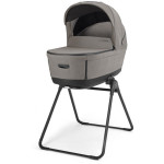 Inglesina Πολυκαρότσι Aptica XT Duo Tundra Beige Με Σκελετό Black KA79T0TDB