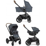Joie Πολυκαρότσι Chrome DLX 3 σε 1 με Πορτ μπεμπέ & I-SNUG 2 Moon Light T1201GAMNL000