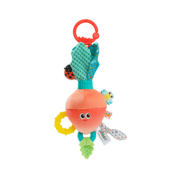 Jollybaby Κρεμαστό Παιχνίδι-Μασητικό Round Radish 0m+  JB2310015BNA