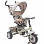 Just Baby Spin Ποδήλατο Με Περιστρεφόμενο Και Ανακλινώμενο Κάθισμα (από 12 μηνών) Beige JB2440.BEIGE