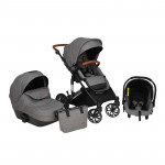 Bebe Stars Πολυκαρότσι Belize 3 σε 1 Grey 390T-186 (Δώρο Τσάντα καροτσιού!)