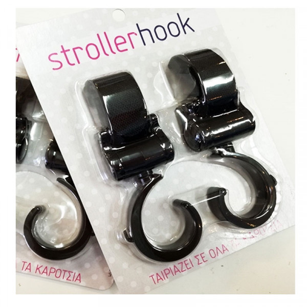 Babywise CityHooks Γάντζοι για το καρότσι (Σετ 2 τμχ) HOOKSBW